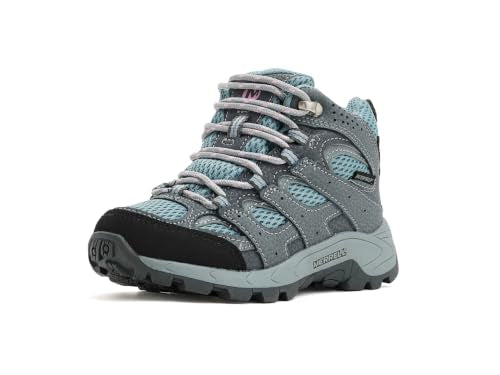 Merrell Unisex-Child Moab 3 Mid Waterproof Hiking Shoes - Big Kid Altitude Variation
