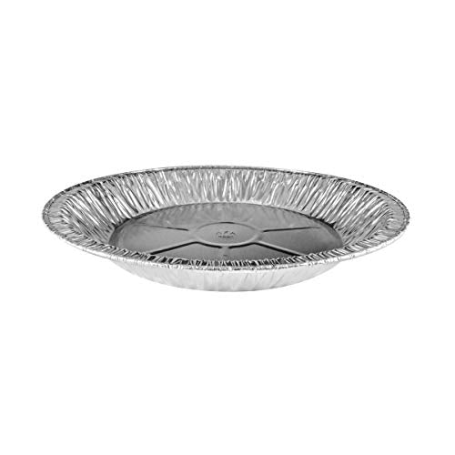 11-Inch Disposable Aluminum Pie Pans Extra Deep Pack of 25