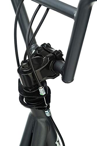 Mongoose Expo Kick Scooter Green/Grey for Kids & Teens, BMX-Style Handlebar & 12-Inch Air Tires
