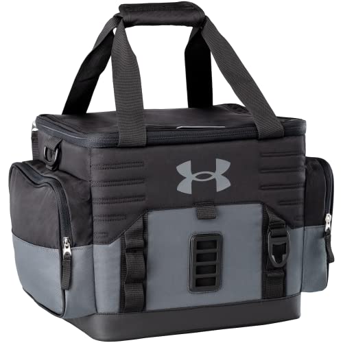 Under Armour Sideline Pro Cooler Pitch Grey 24 Can Insulated Beverage Carrier