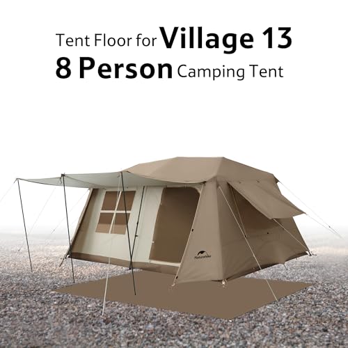 Naturehike 8 Person Tent Footprint Waterproof Groundsheet for Village Tent