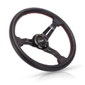 Carbon Black 13-Inch Golf Cart Steering Wheel for Yamaha, EZGO & Club Car