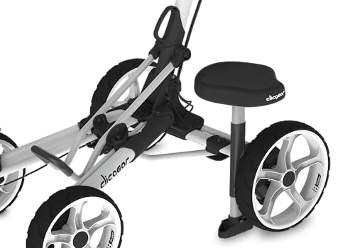 Clicgear Model 8 Golf Push Cart Seat - Durable Aluminum Rest Platform