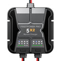 FirstPower Pro 5X2 2-Bank 10A Marine Battery Charger 12V Waterproof Boat Charger