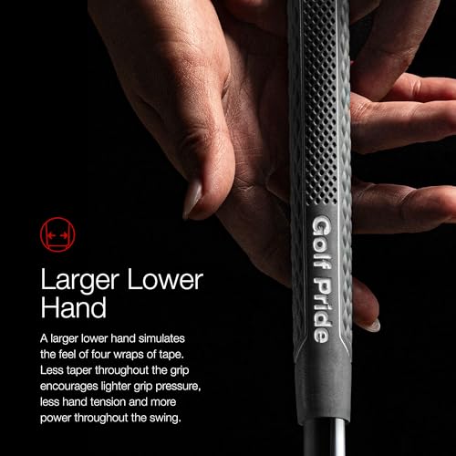 Golf Pride CPX Midsize Golf Club Grip - 8 Pack, Soft Rubber, Textured Design