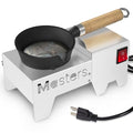 Molten Masters Silver Electric Lead Melting Pot 5 lb Capacity, 750°F