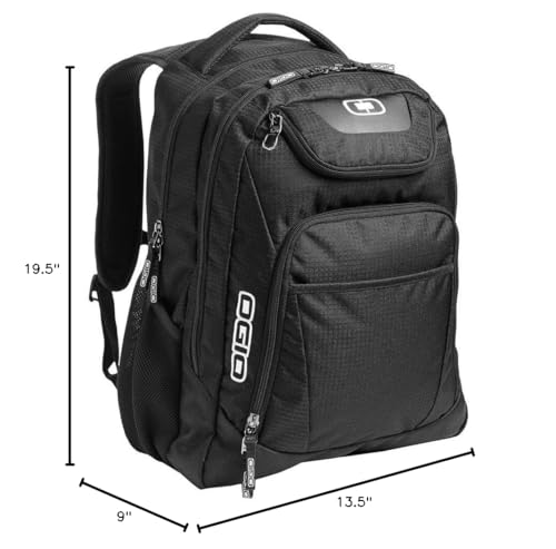 Lightweight Carry-On Backpack for Commuting and Travel - Black/Silver