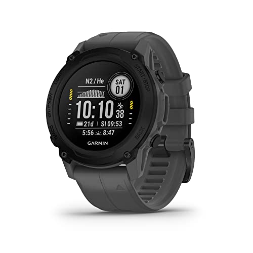 Garmin Descent G1 Rugged Dive Computer Slate Gray - Watch-Style with GPS & Dive Tracking