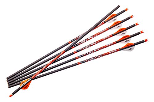 Ravin Carbon Crossbow Arrows 400 Grain, .003 Diameter - 6 Pack