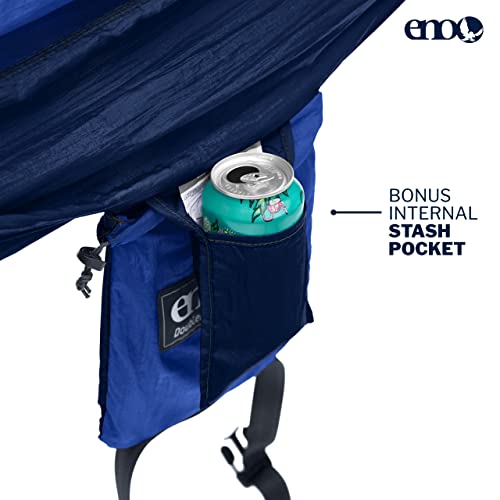 ENO DoubleNest Lightweight Camping Hammock - Navy, 1-2 Person, Special Edition