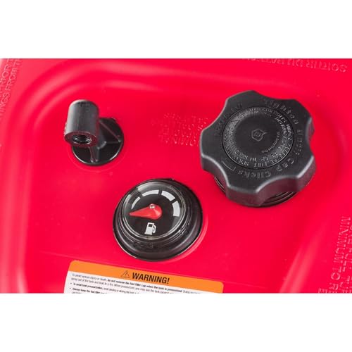 Attwood 6 Gallon Portable Marine Fuel Tank with Gauge - EPA & CARB Certified