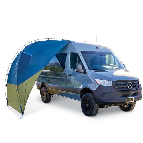 Kelty Sideroads Car Awning Shelter - Universal SUV & RV Sun Shade & Rain Cover