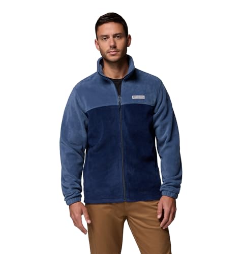 Columbia Men's Steens Mountain Full Zip Fleece Jacket XL Dark Mountain Navy