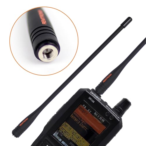 SMA 9-Inch 920S Police Scanner Antenna for Uniden & Whistler Radios | 400-480MHz & 700-900MHz | 25-100% Reception Boost | Zip Scanners