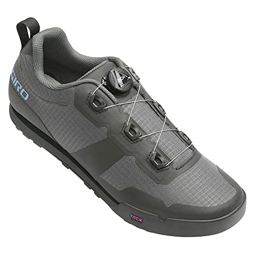 Giro Women's Tracker W Flat Pedal Cycling Shoe - Dark Shadow 7.5 (2022)