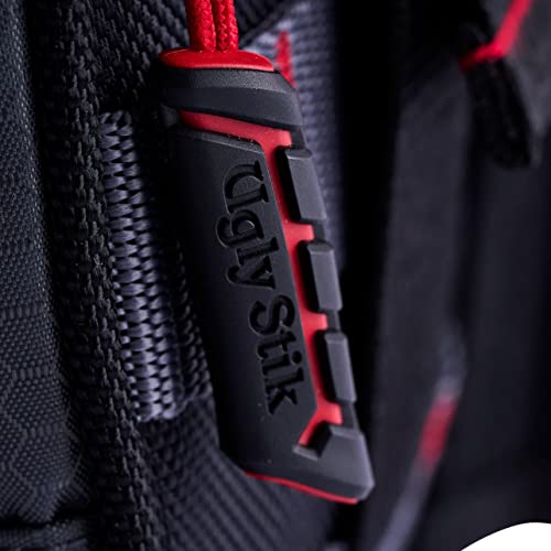 Ugly Stik 3600 Tackle Bag with 2 Waterproof Tackle Boxes, Outdoor Fishing Gear Organizer