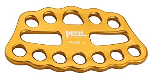 Petzl Paw Rigging Plate Large Yellow for Multi-Anchor Systems