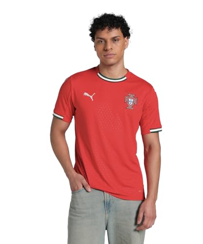 Portugal 2025/26 Men's Soccer Home Jersey - Small Sport Red Variation