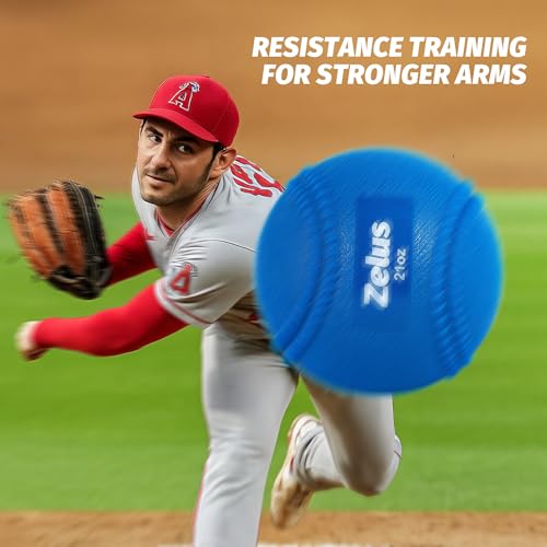 Advanced Training Weighted Baseball Set with Seams - 6 Pack, Includes 3.5 oz. to 35 oz. Balls