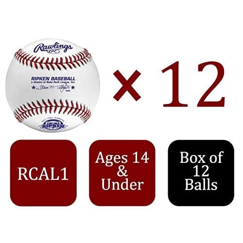 Cal Ripken Youth Baseballs - Competition Grade, Dozen, Multiple Count Options