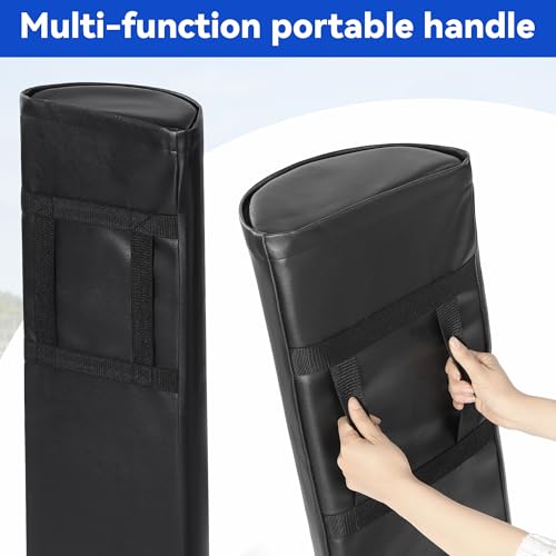 48" Heavy Duty Tackling Dummy for Football Training with Handles - High Density Foam & Waterproof Cover