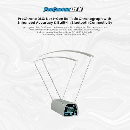 ProChrono DLX Ballistic Chronograph with Bluetooth for Shooting & Hunting