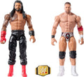 WWE Main Event Showdown Action Figures 2-Pack - Roman Reigns vs LA Knight, 6-Inch Collectible Set