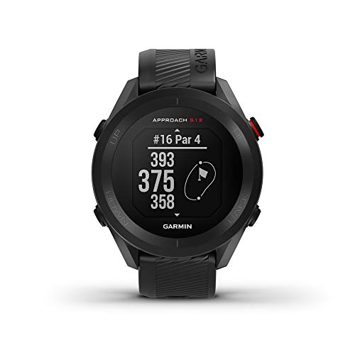Garmin Approach S12 Golf GPS Watch with 42,000 Preloaded Courses, Heart Rate Monitor
