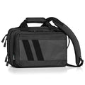 Savior Equipment Obsidian Black Tactical Double Handgun & Mag Case 13" x 9" x 8.75"