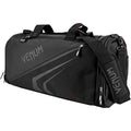 Venum Trainer Lite Evo Sports Bag Black/Black 63L Large Capacity, Ventilated, Adjustable Shoulder Strap