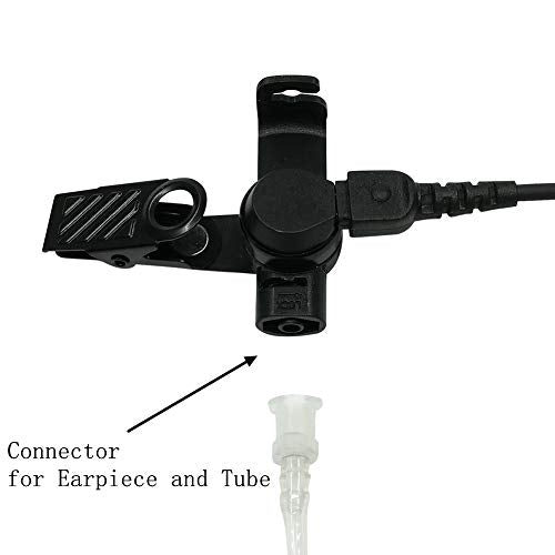 10pcs Replacement Acoustic Coil Tube for Two-Way Radio Earpieces - Motorola, Baofeng, Midland