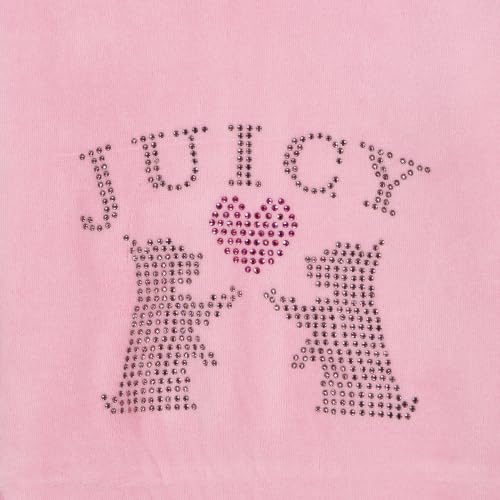 Kids Velour Jog Set 2pc Zip Up Tracksuit - Rose, 3T