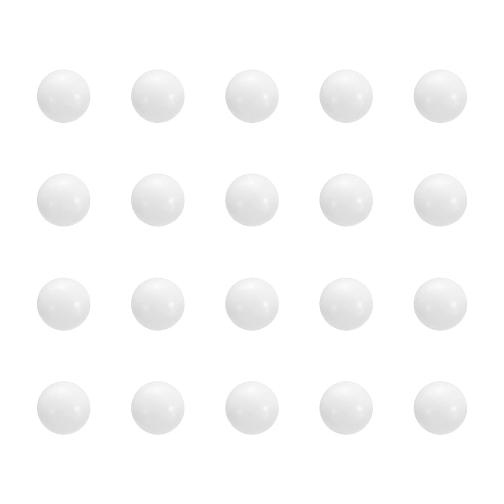 Uxcell 200 Pcs POM Bearing Balls - Precision Solid Plastic 5/16" (7.9mm) for Smooth Operation