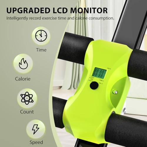 Ab Workout Machine for Home Fitness - Abdominal & Core Trainer, Adjustable & Foldable, VISLIM