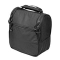 Insulated Cooler Bag Holds 12 Cans - Black, Attachable to Cart Handle