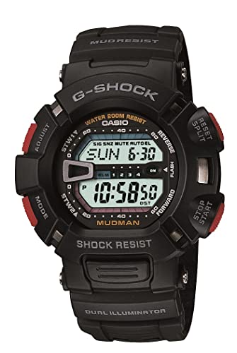 Casio G-Shock Mudman Men's Digital Watch G9000-1V 200M Water-Resistant Shockproof