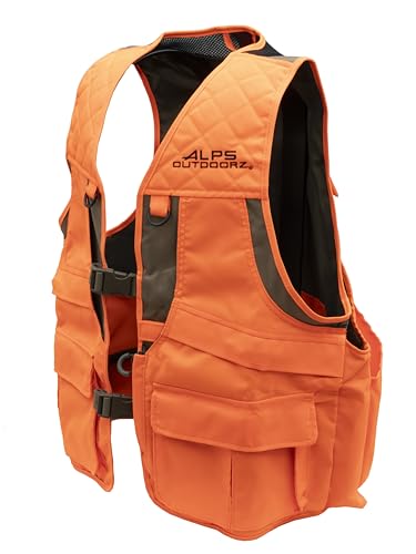 ALPS OutdoorZ Upland Game Vest Large-X-Large Blaze Orange Hunting Vest