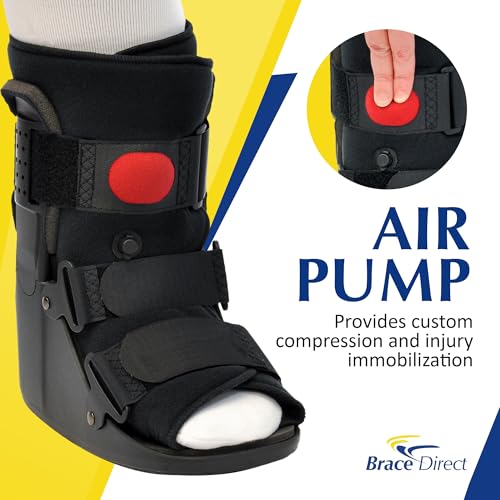 Brace Direct Large Air CAM Walking Boot for Foot & Ankle Support – Post-Surgical Recovery