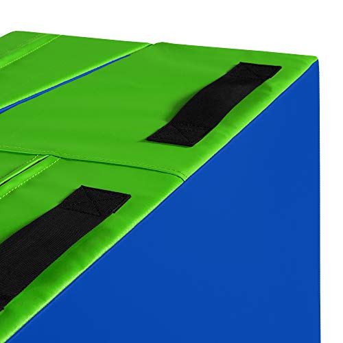We Sell Mats Gymnastics Incline Mat - Cushioned Skill Wedge for Tumbling & Cheerleading