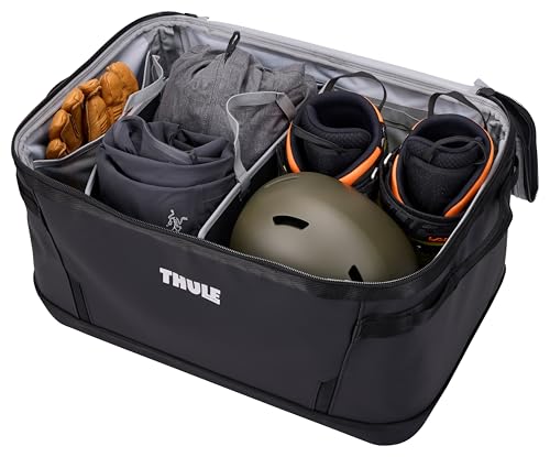 Thule Chasm Gear Hauler Waterproof 80L with Internal Pockets & Divider - Black