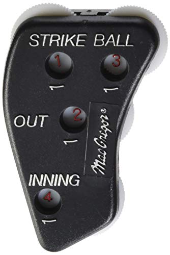 4-Way Umpire's Indicator with Spin Wheel for Baseball & Softball