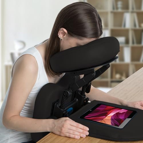 EarthLite Travelmate Massage Kit Black - Portable Face Down Tabletop Massage System