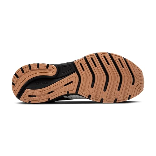 Brooks Men’s Anthem 6 Neutral Running Shoe - White Black Tan 8