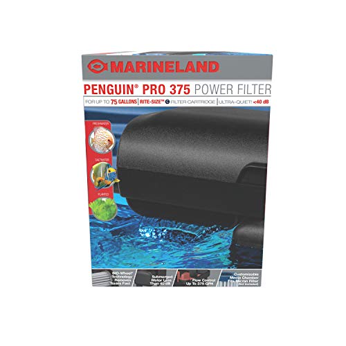 MarineLand Bio-Wheel Penguin Power Aquarium Filter for up to 75 Gallons
