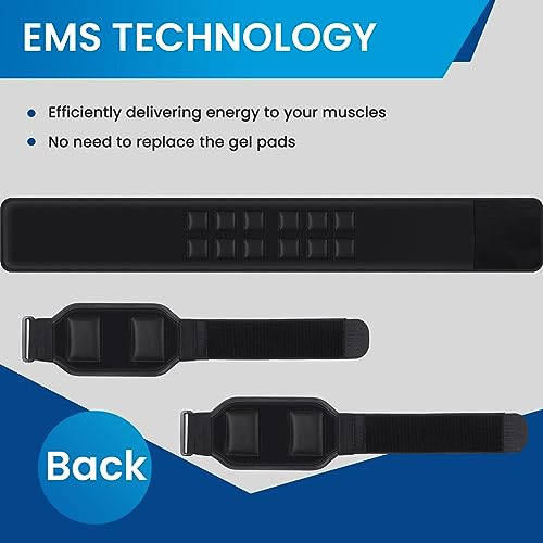 EMS Ab Stimulator Belt for Muscle Toning & Fitness Home Workout Equipment