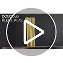 Brass Oil Lighter with Cylindrical Body - Douglass Field L Japan Made