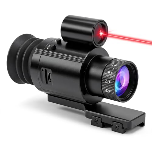 MYTH REALM 4K Digital Night Vision Monocular with 850nm IR, 4X Zoom, 1080P Video, 300m Range, Rechargeable Battery