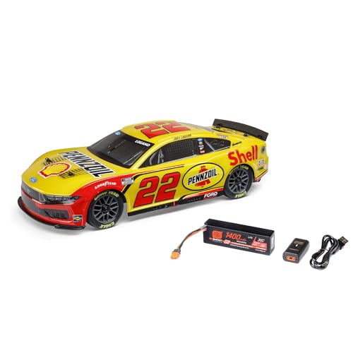 RC Race Car 1/12 Scale NASCAR Joey Logano No. 22 Shell-Pennzoil Ford Mustang RTR