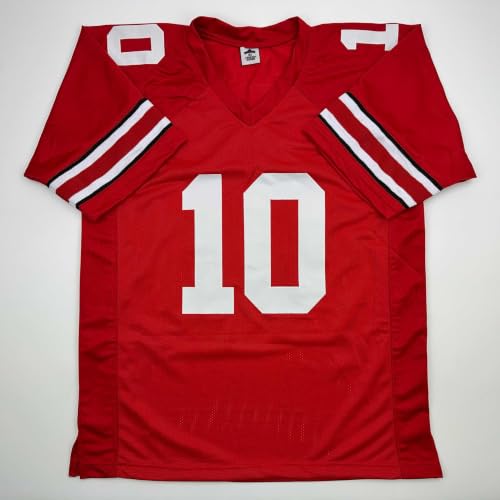 Men's Ohio State Football Jersey with Facsimile Autograph - XL