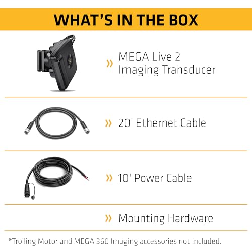 Humminbird MEGA Live 2 Forward-Facing Fish Finder Transducer for APEX & SOLIX